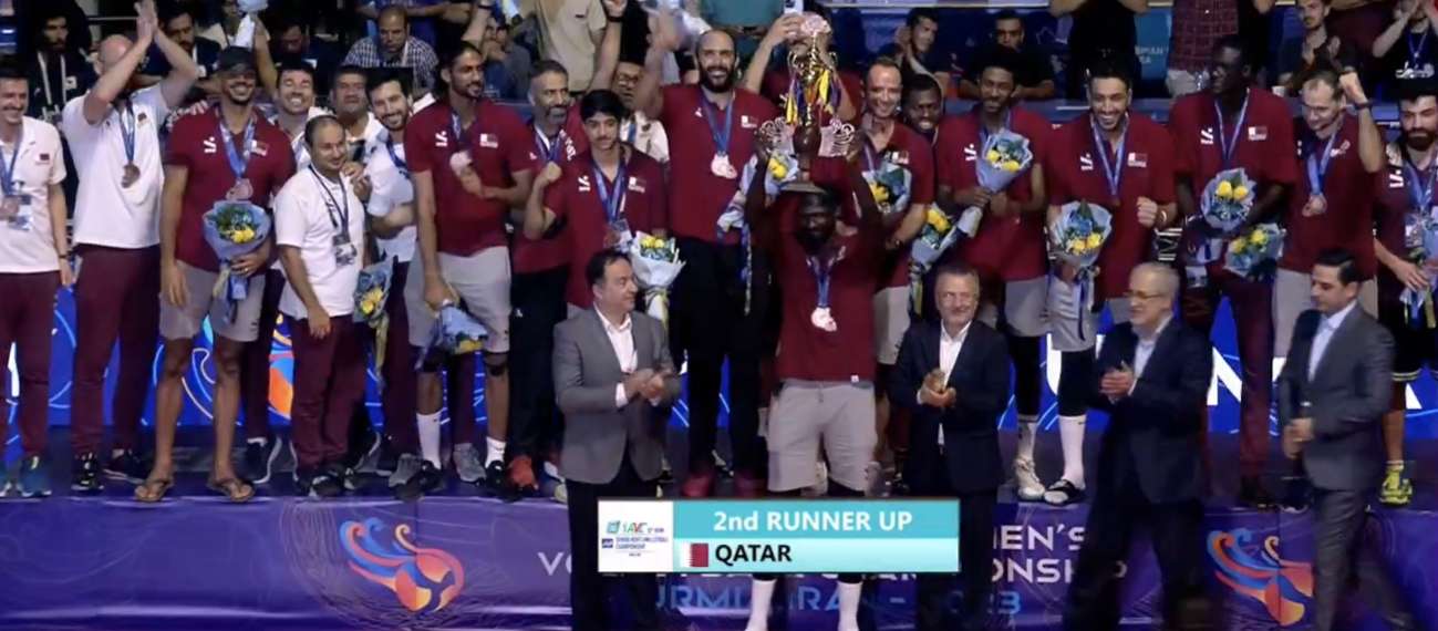 バレーボール・アジア選手権男子2023表彰式 TAWAGOTO VBLOG